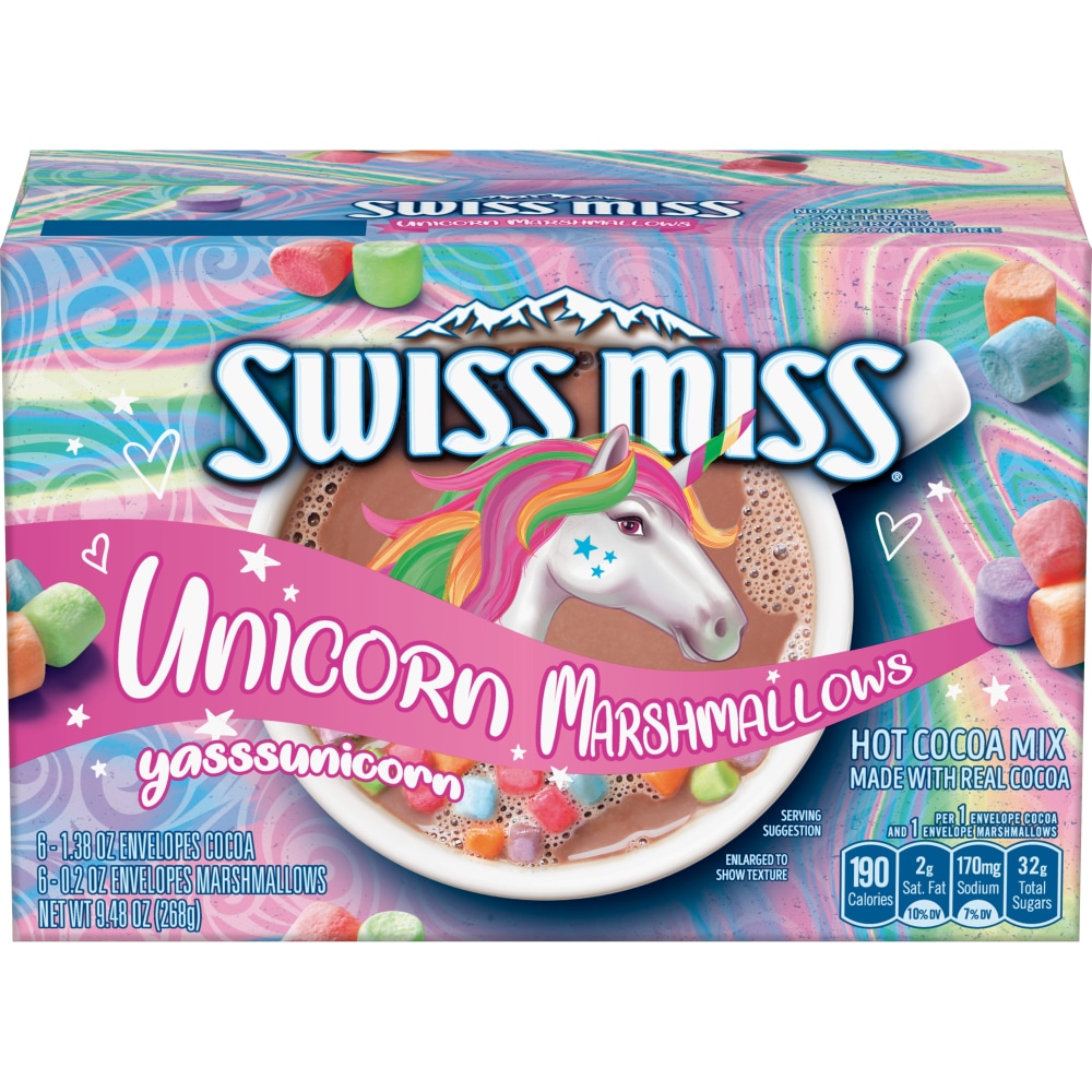 Unicorn Marshmallows Hot Cocoa Mix, Unicorn Marshmallows