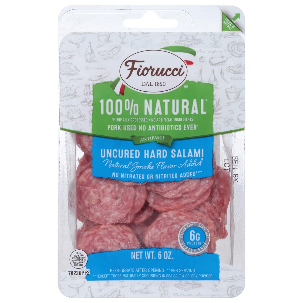 Uncured Hard Salami, Uncured