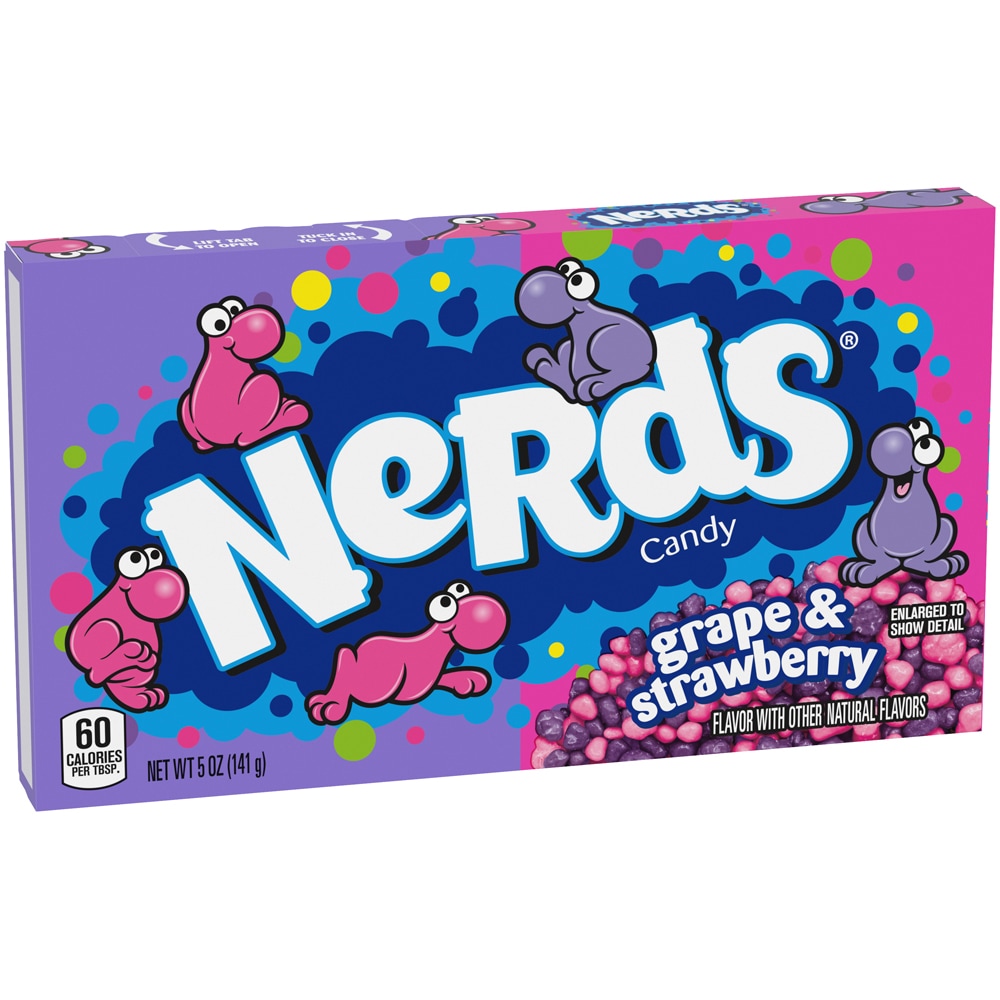 Photo of Nerds Grape And Strawberry Candy Theater Box
