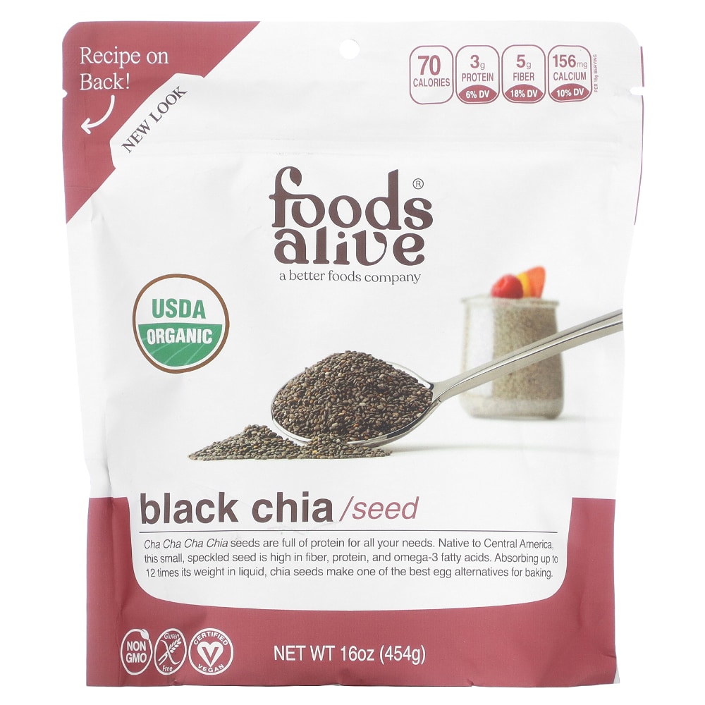 Photo of Foods Alive Organic Chia Seeds 16 Oz