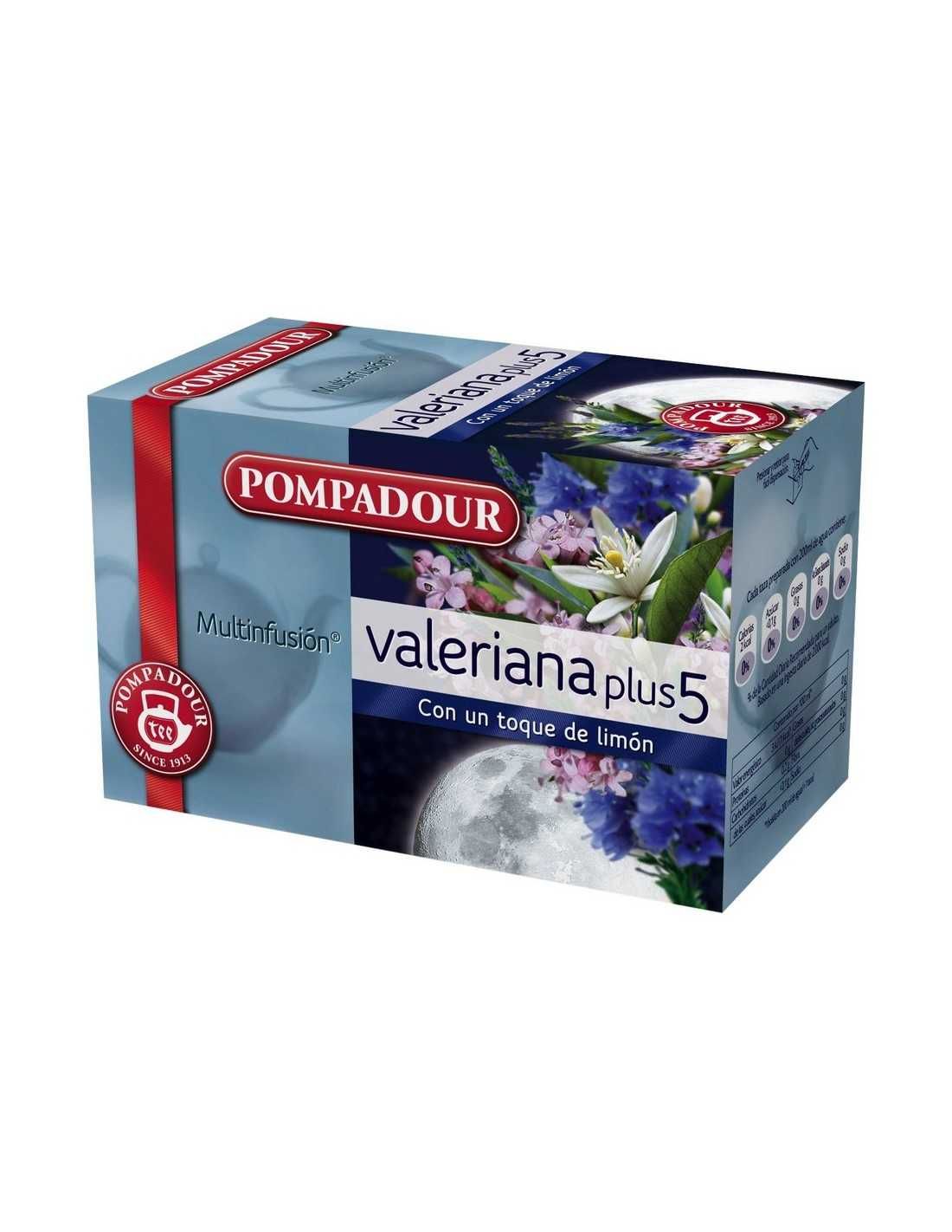 VALERIANA PLUS 5 POMPADOUR 20 SOBRES