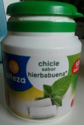 CHICLET ALTEZA HIERB.S/AZ.BOTE 70U 100GR