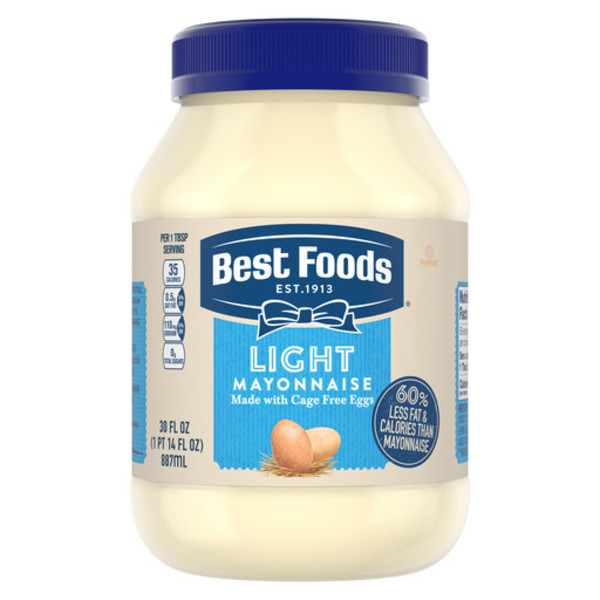 Photo of Best Foods Mayonnaise Light - 30oz