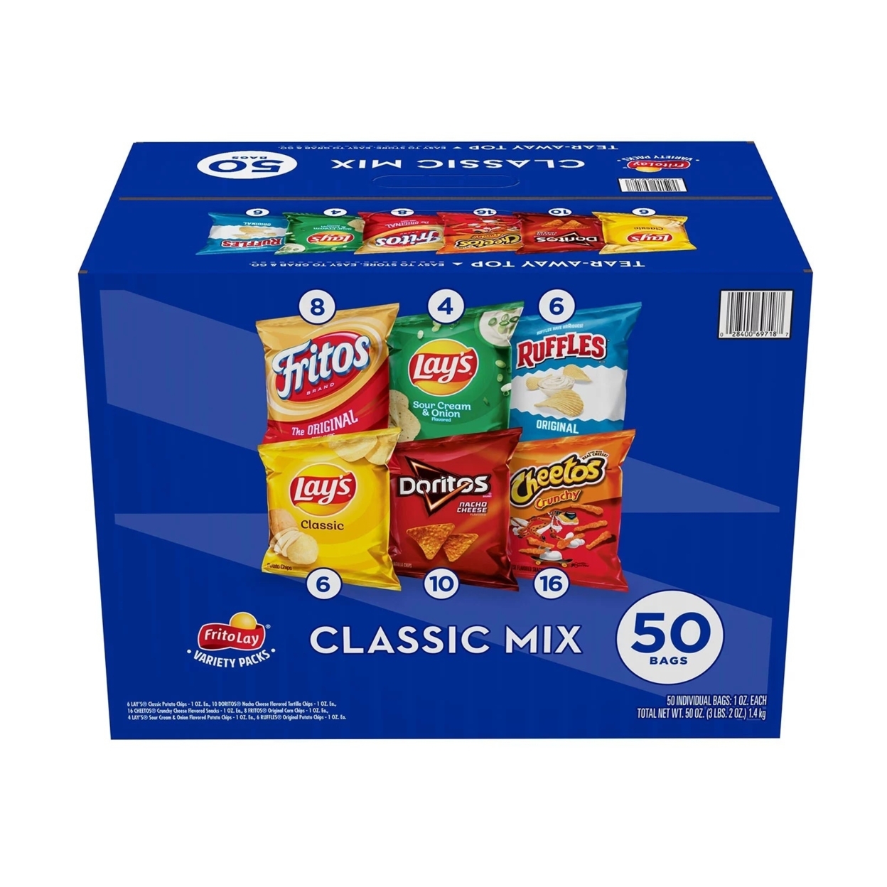 Photo of Frito Lay Classic Mix, Variety Pack