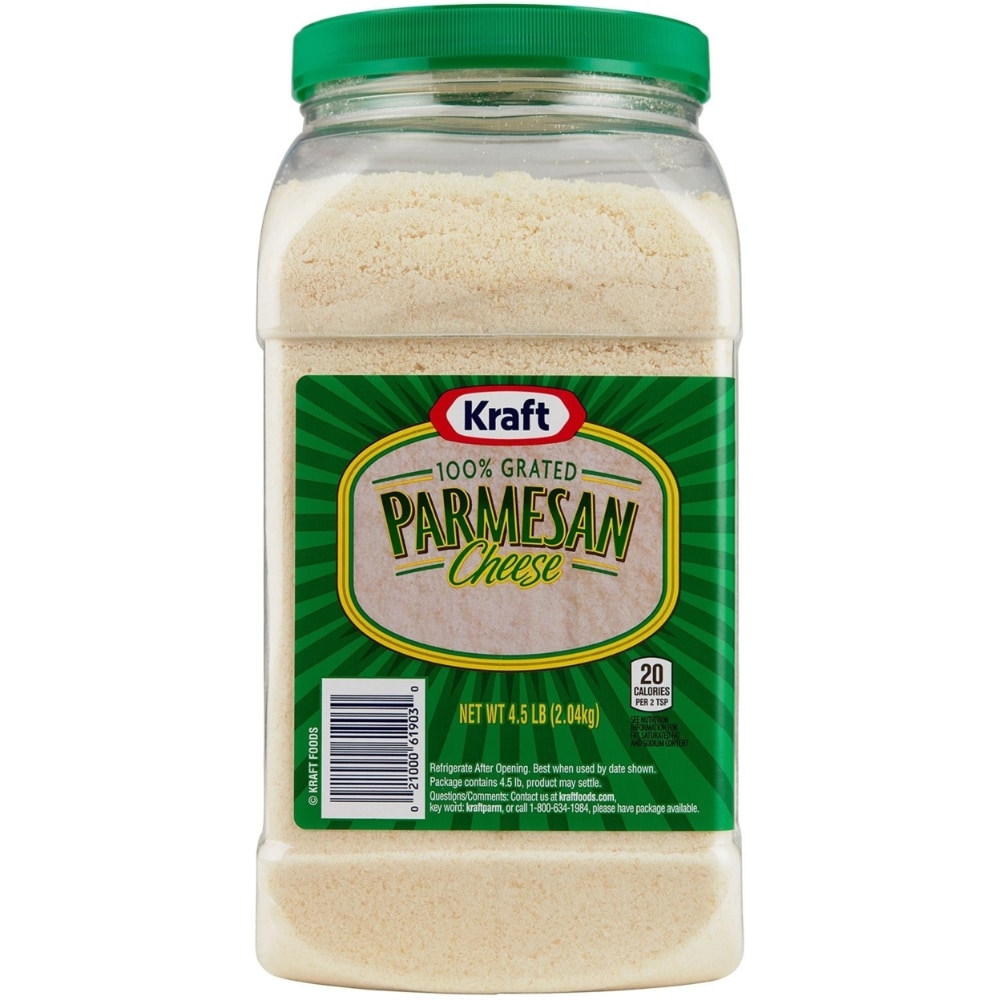 Photo of Kraft Parmesan, 100% Grated Cheese - 4.5 Lb