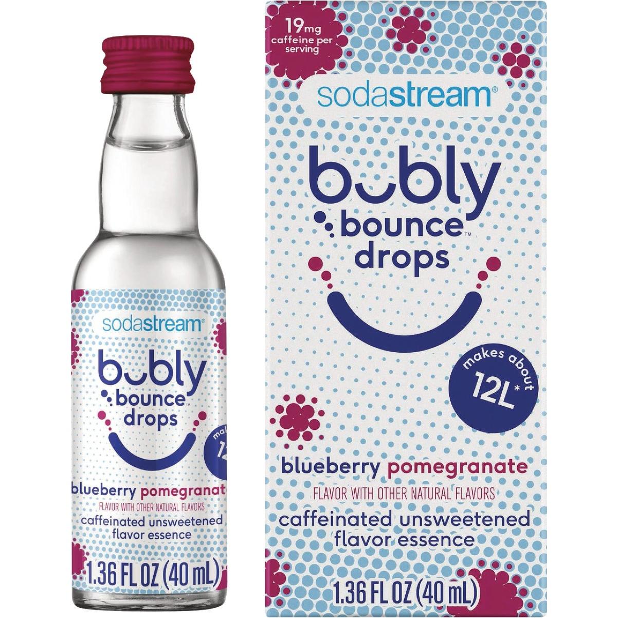 Blueberry Pomegranate Drops Caffeinated Unsweetened Flavor Essence, Blueberry Pomegranate