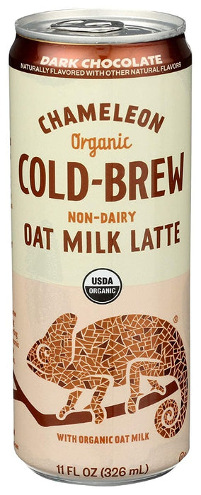 Photo of Chameleon Organic Non-Dairy Dark Chocolate Flavored Oat Milk Latte Cold Brew Coffee