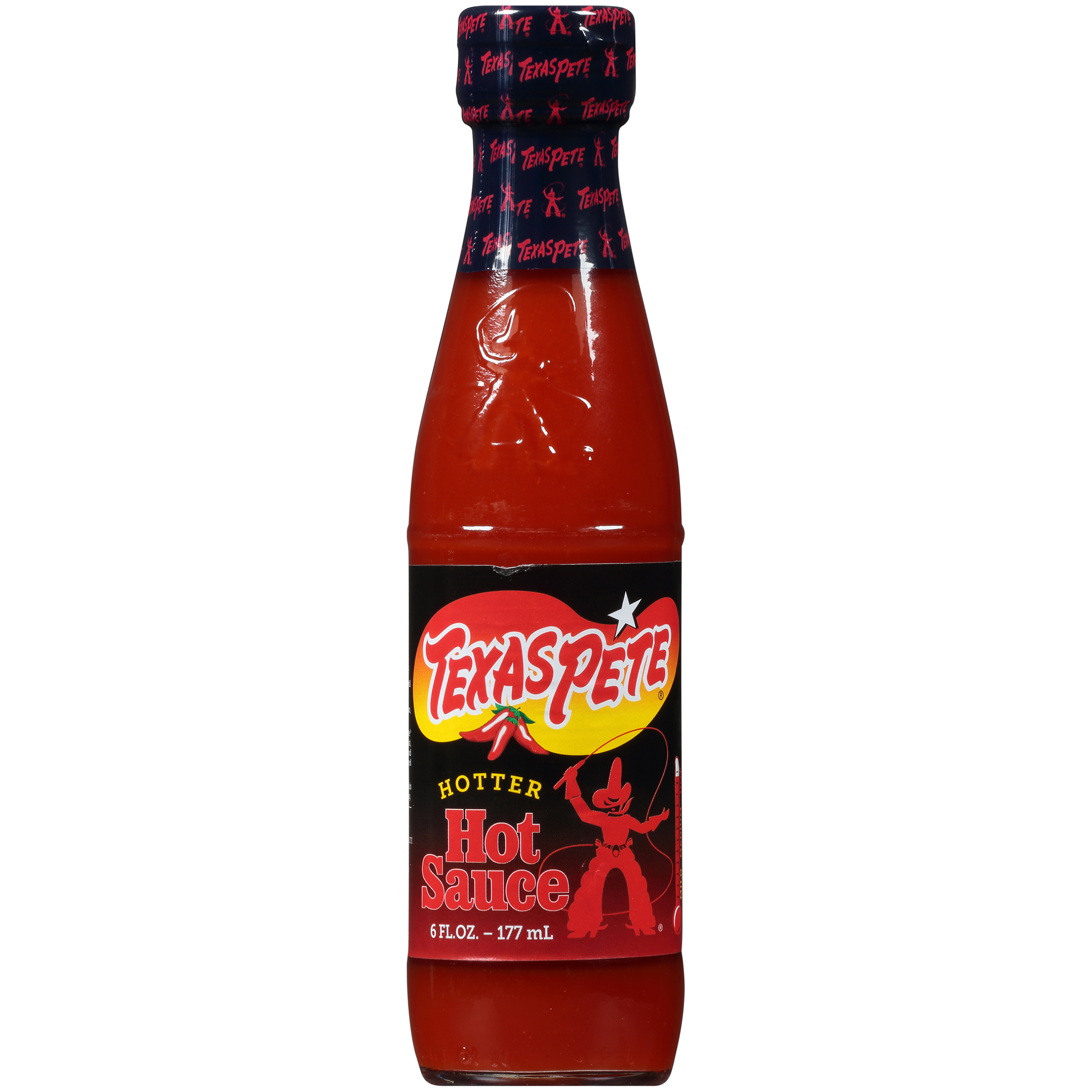 Photo of Texas Pete Hotter Hot Sauce - Case Of 12 - 6 Fl Oz