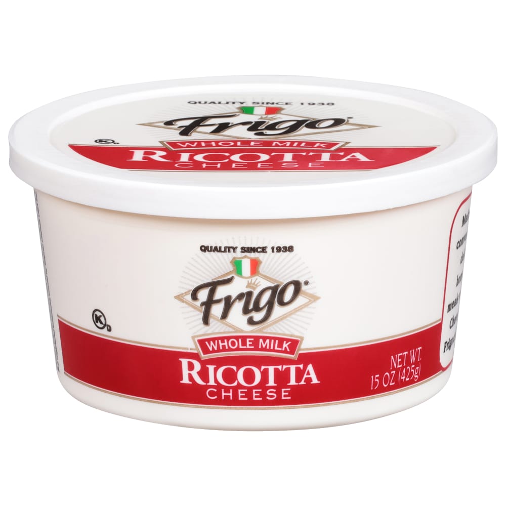 Photo of Frigo Whole Milk Ricotta Cheese 15 Oz. Tub