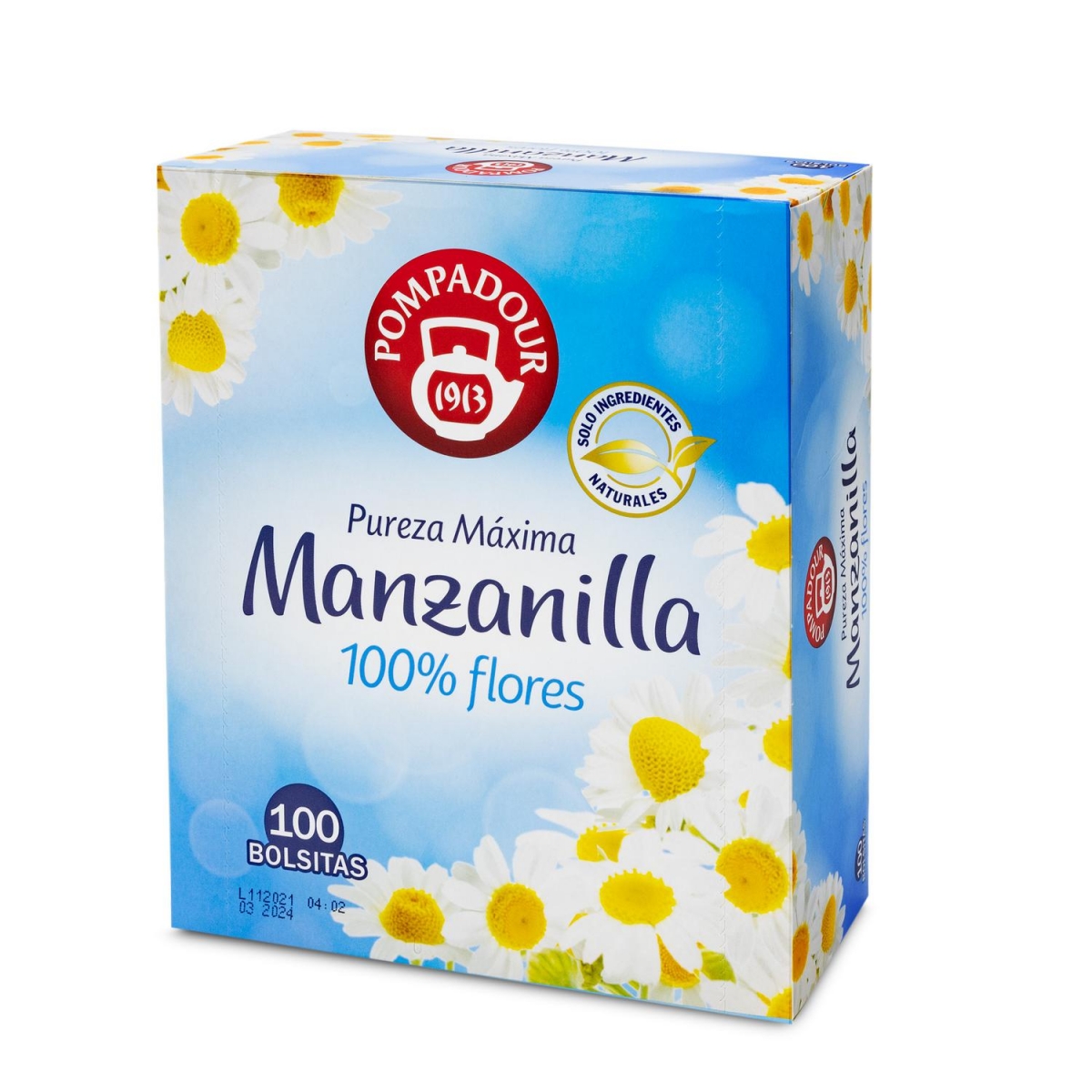 MANZANILLA HOST.POMPADOUR 100 SOBRES
