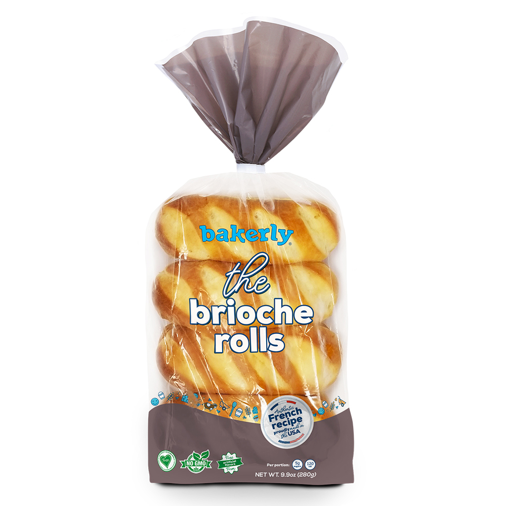 Photo of Bakerly Brioche Rolls, 8 Pack, 9.88 Oz