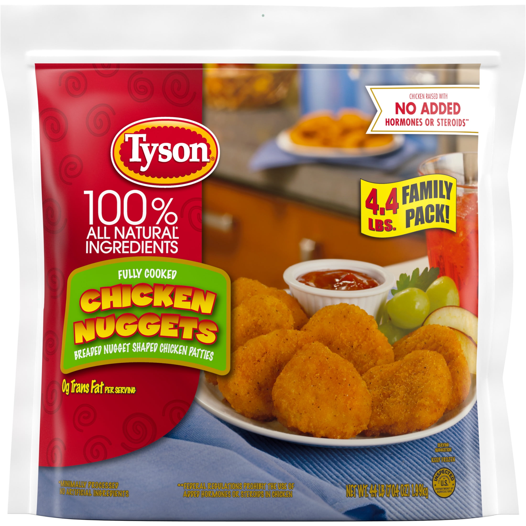 Photo of Tyson Fully Cooked Frozen Chicken Nuggets - Family Pack