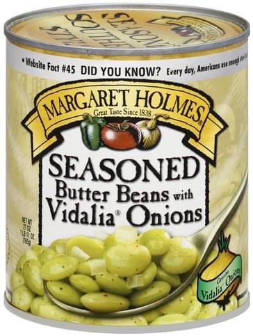 Photo of Margaret Holmes Butter Beans With Vidalia Onions, Seasoned