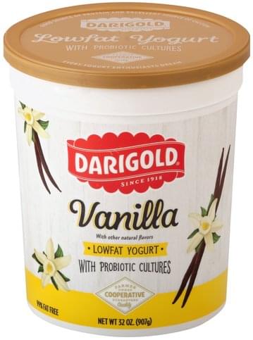 Vanilla Lowfat Yogurt, Vanilla
