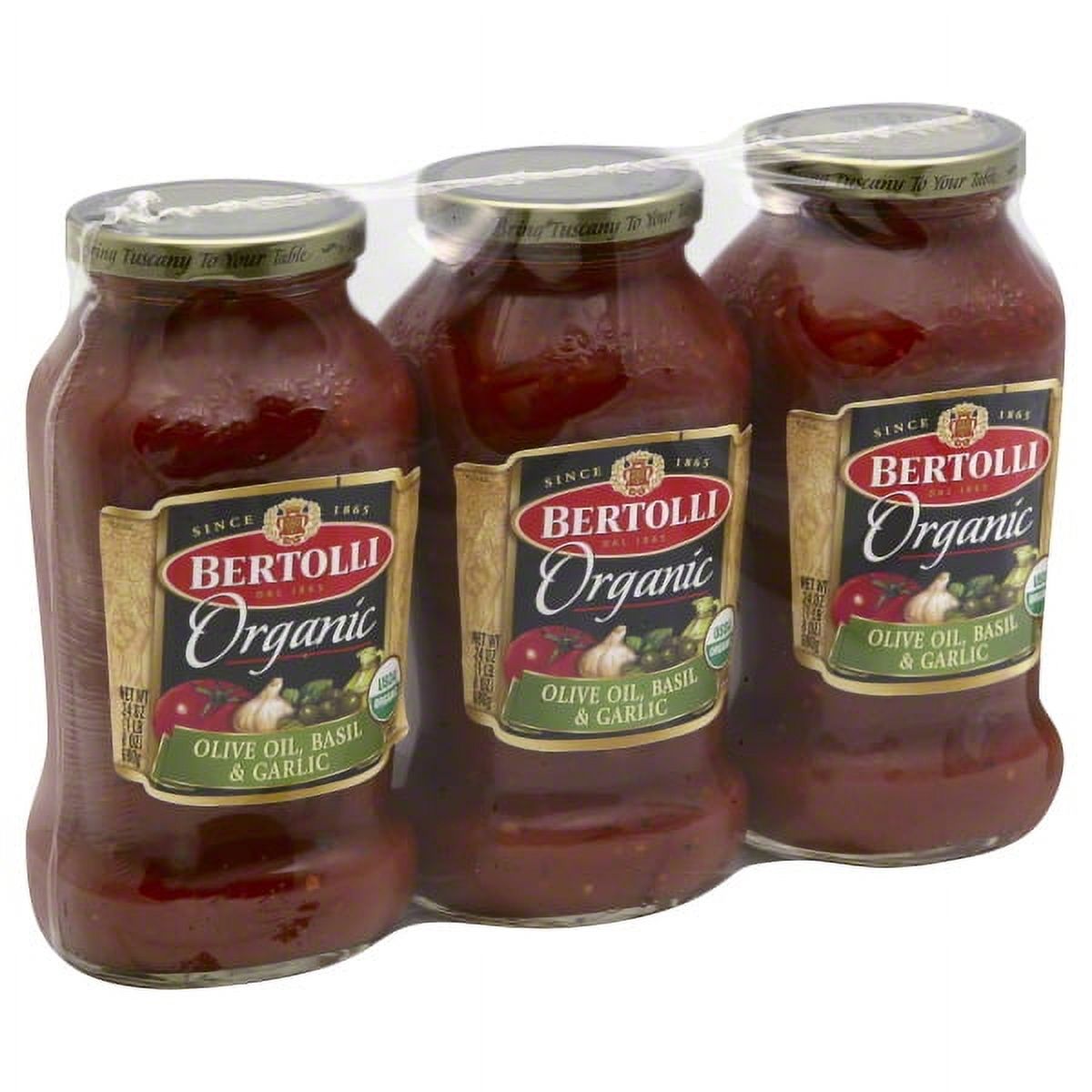 Olive Oil, Basil & Garlic Organic Sauce, Olive Oil, Basil & Garlic