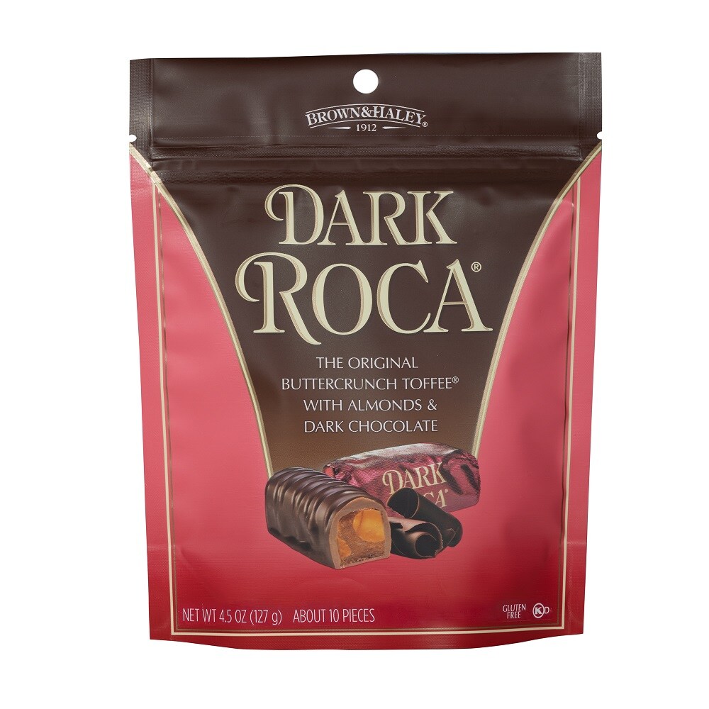 Dark Roca Buttercrunch Toffee with Almonds & Dark Chocolate, Dark
