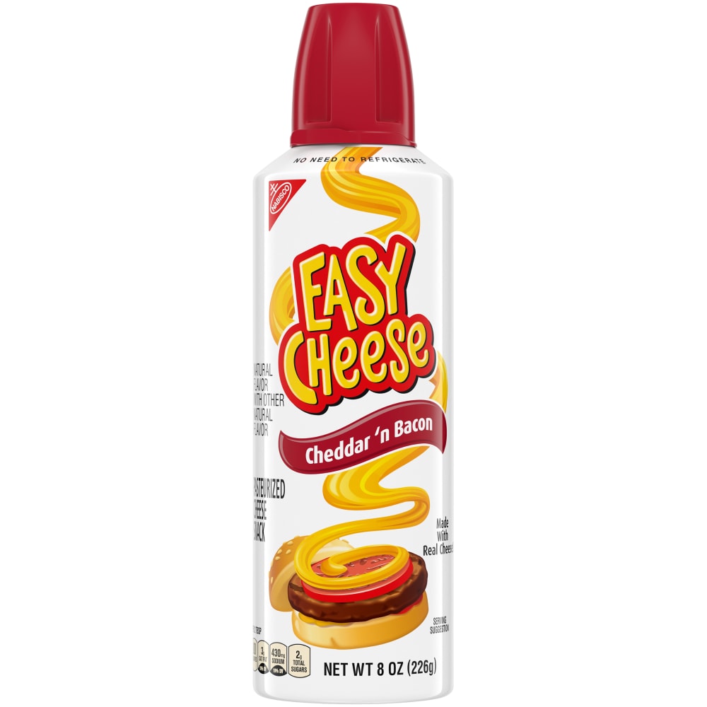 Photo of Easy Cheese Kraft Snack - Cheddar 'n Bacon 8.00 Oz