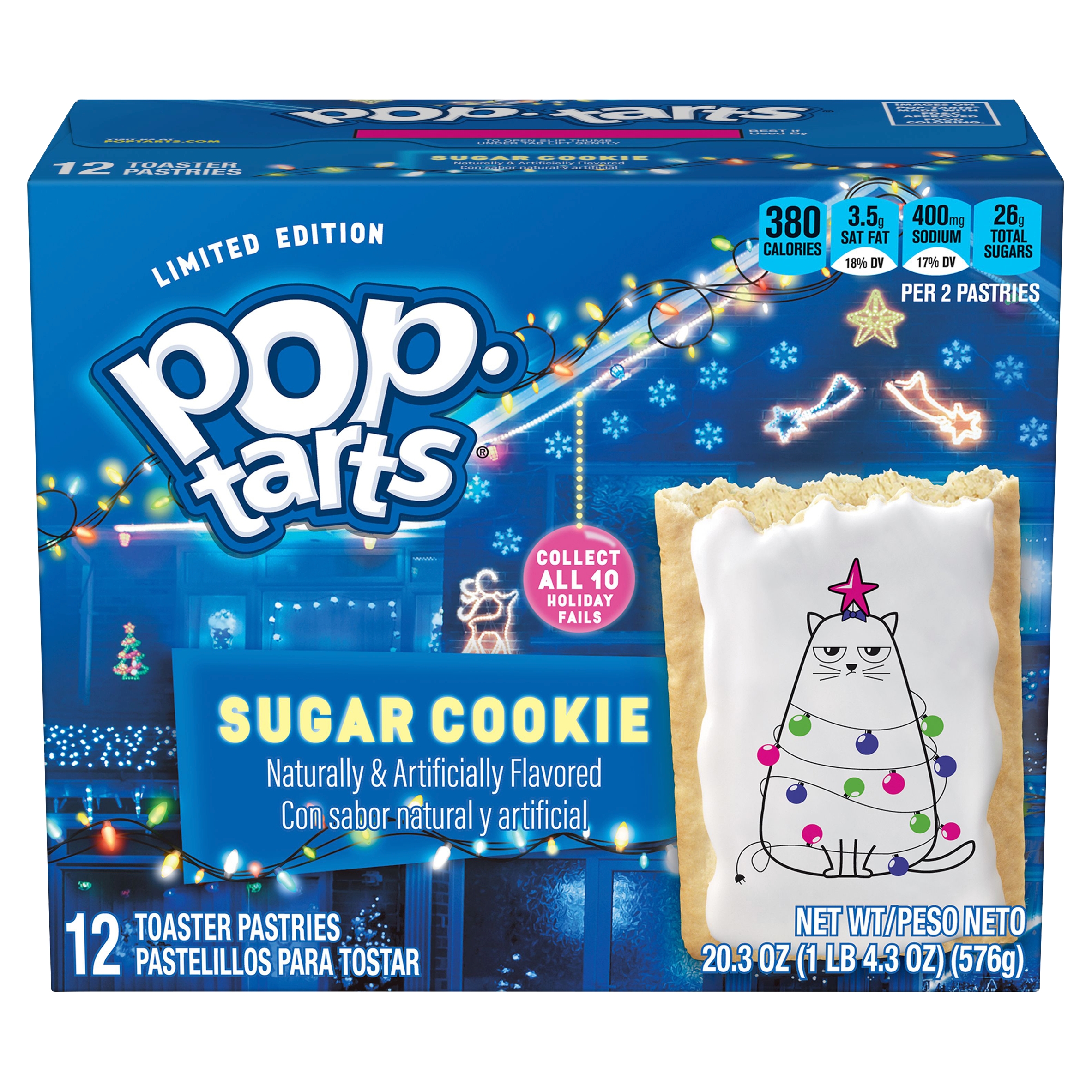 Sugar Cookie Flavored Toaster Pastries, Sugar Cookie