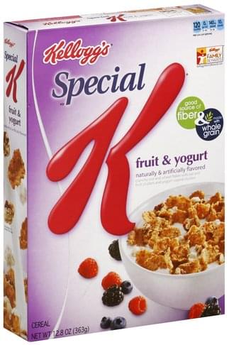 Fruit & Yogurt Flavored Crunchy Rice & Wheat Flakes with Oat & Fruit Clusters and Yogurt-Coated