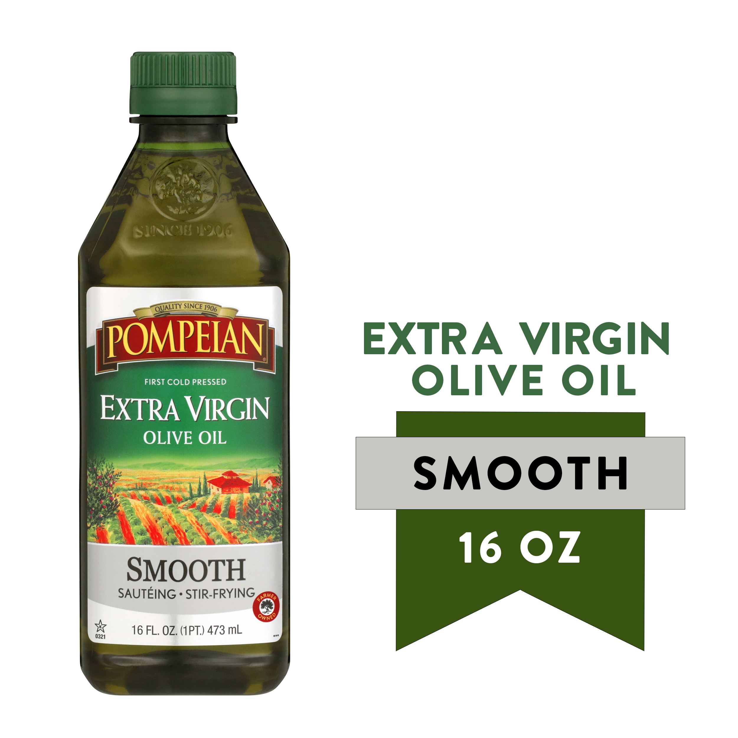 Photo of Pompeian Smooth Extra Virgin Olive Oil 16 Fl Oz