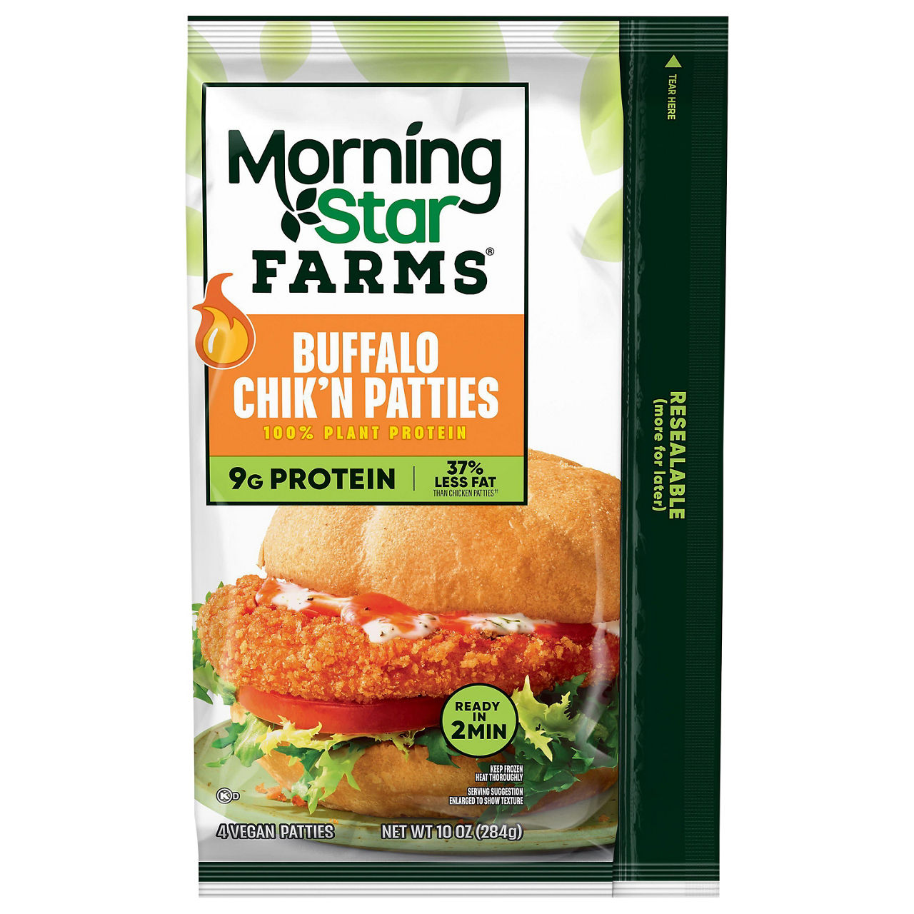 Morningstar Farms Poultry Veggie Buffalo Chik 10Oz