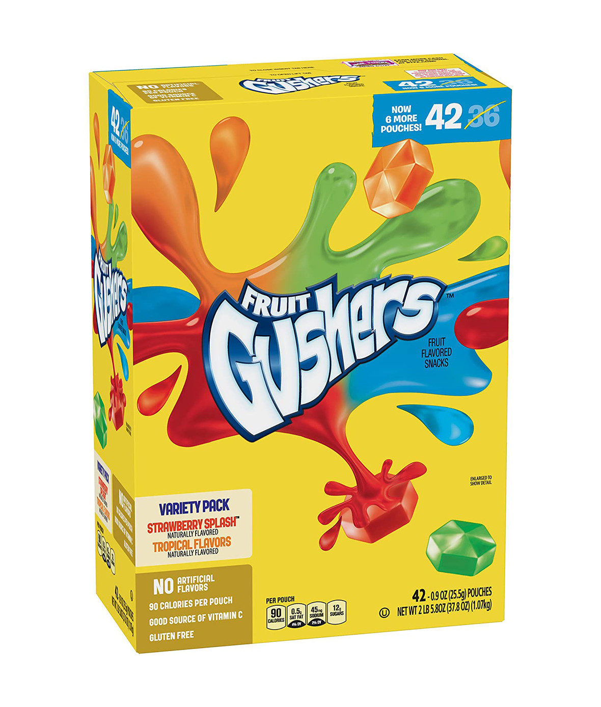 Photo of Gushers Fruit Snacks Strawberry Splash And Tropical Flavors