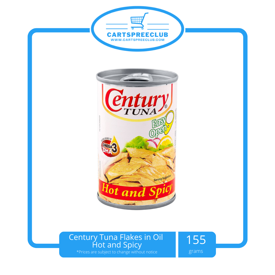 Century Tuna Flakes Hot And Spicy 155g