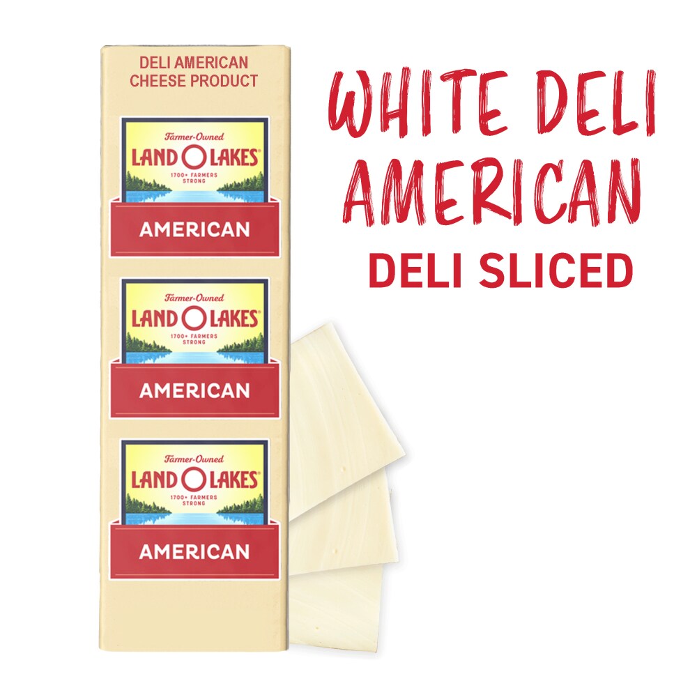 Photo of Land O' Lakes White Deli American Cheese Product, 5 Lb