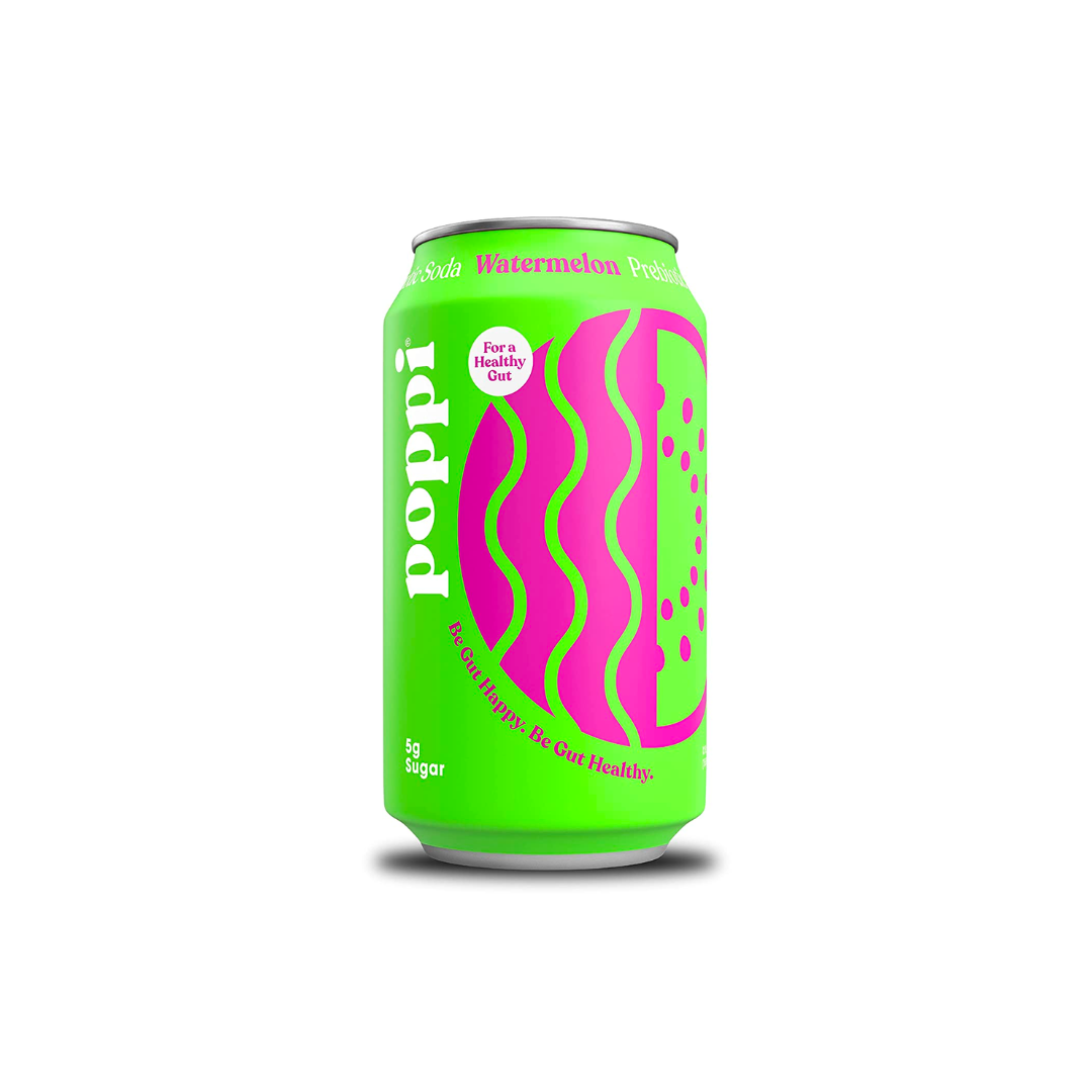 Photo of Poppi Watermelon Prebiotic Soda - 12 Fl Oz Can