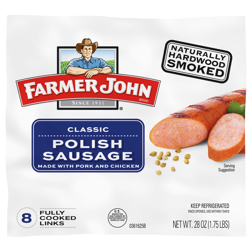 Classic Smoked Polish Sausage, Classic Smoked