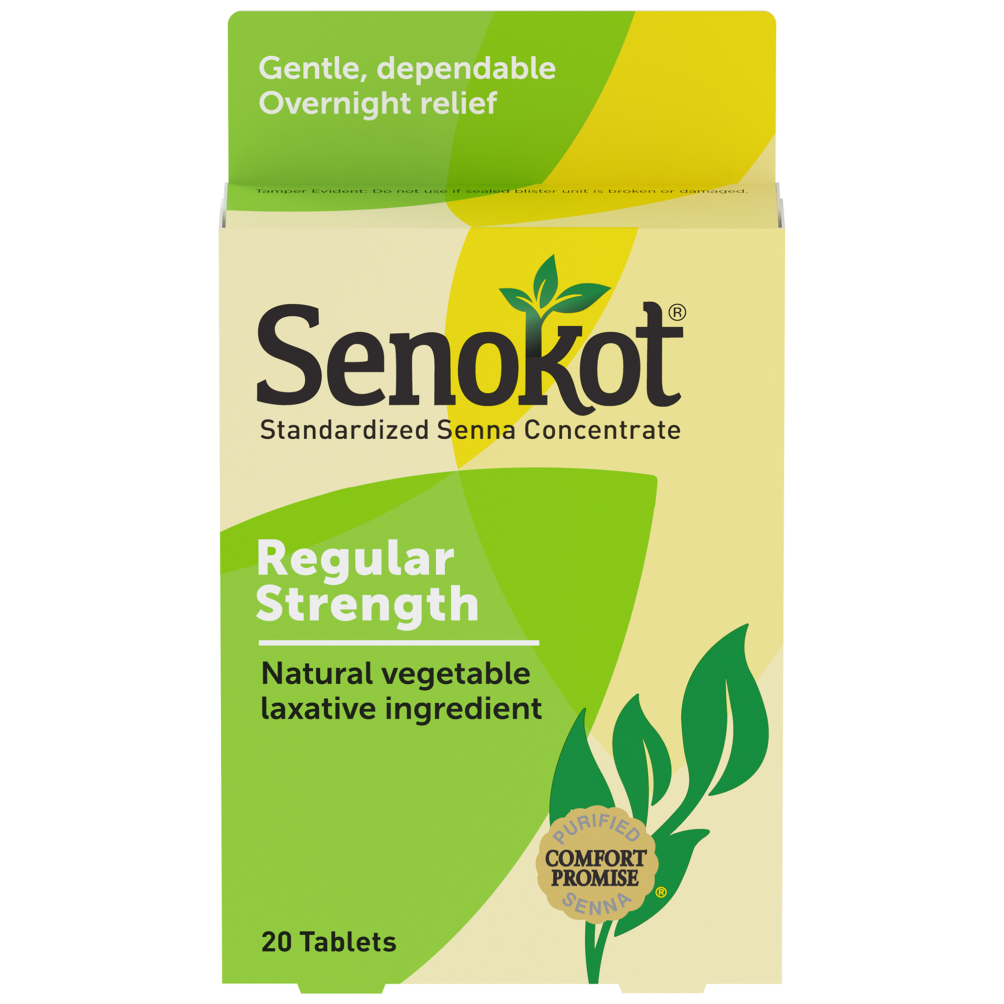 Senokot - Regular Strength - 20 Tablets