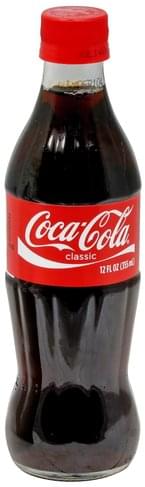 Coca-Cola Glass Bottle, 12 Fl Oz