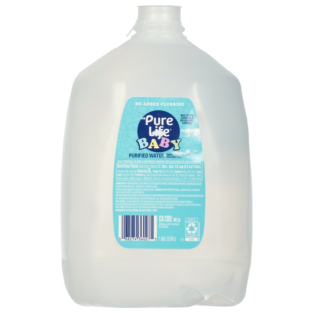 Photo of Pure Life Baby Purified Water, 1 Gal, 1 Gallon
