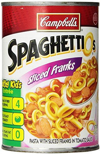 Photo of SpaghettiOs Sliced Franks Pasta