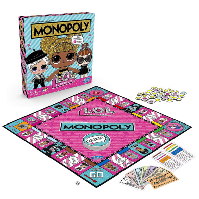 Monopoly: L.O.L. Surprise Edition Board Game