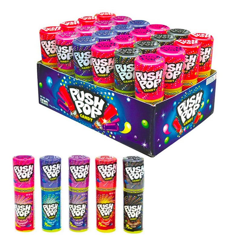 Push Pop Assorted Flavor Candy