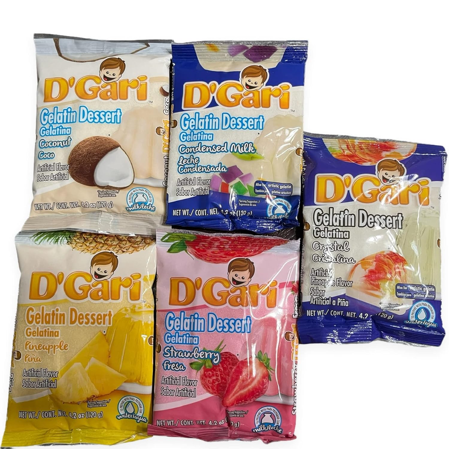 Gelatin Dessert, Condensed Milk