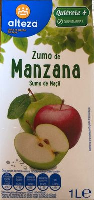 ZUMO ALTEZA MANZANA BRIK 1 L