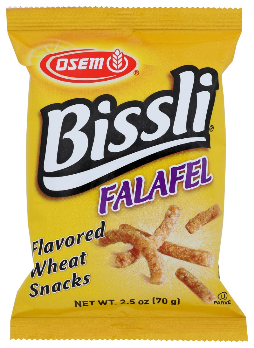 Bissli Falafel Flavored Crunchy Wheat Snack Perfect