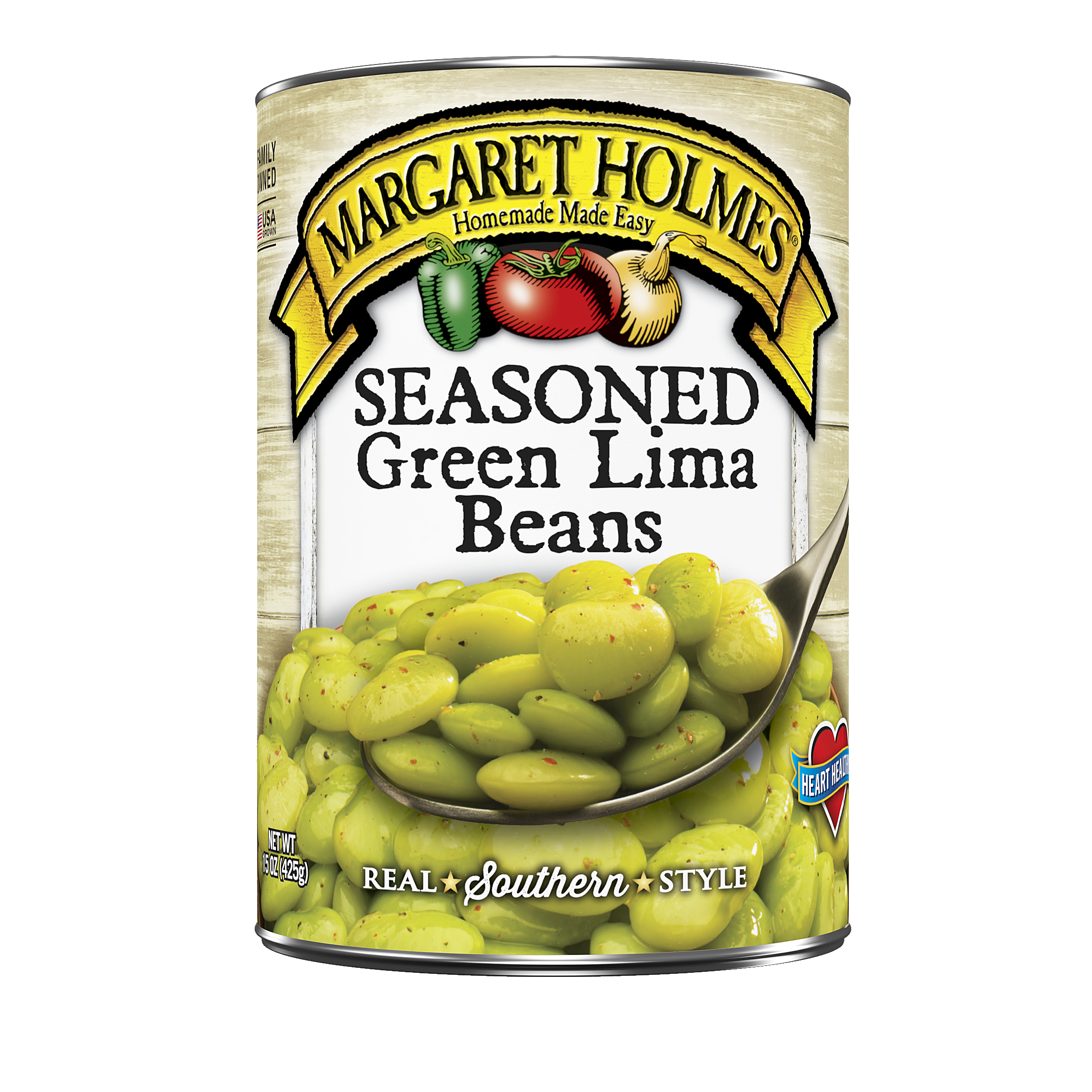 Photo of Margaret Holmes Seasoned Medium Green Lima Beans