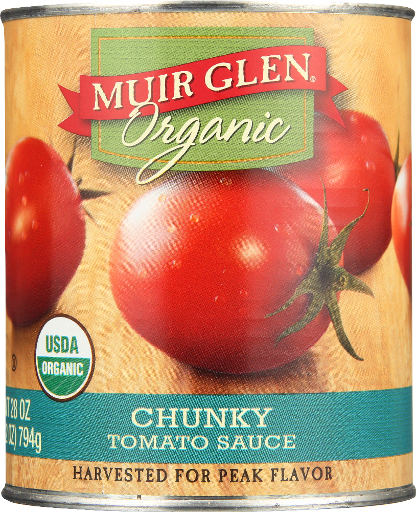 Muir Glen Organic Chunky Canned Tomato Sauce