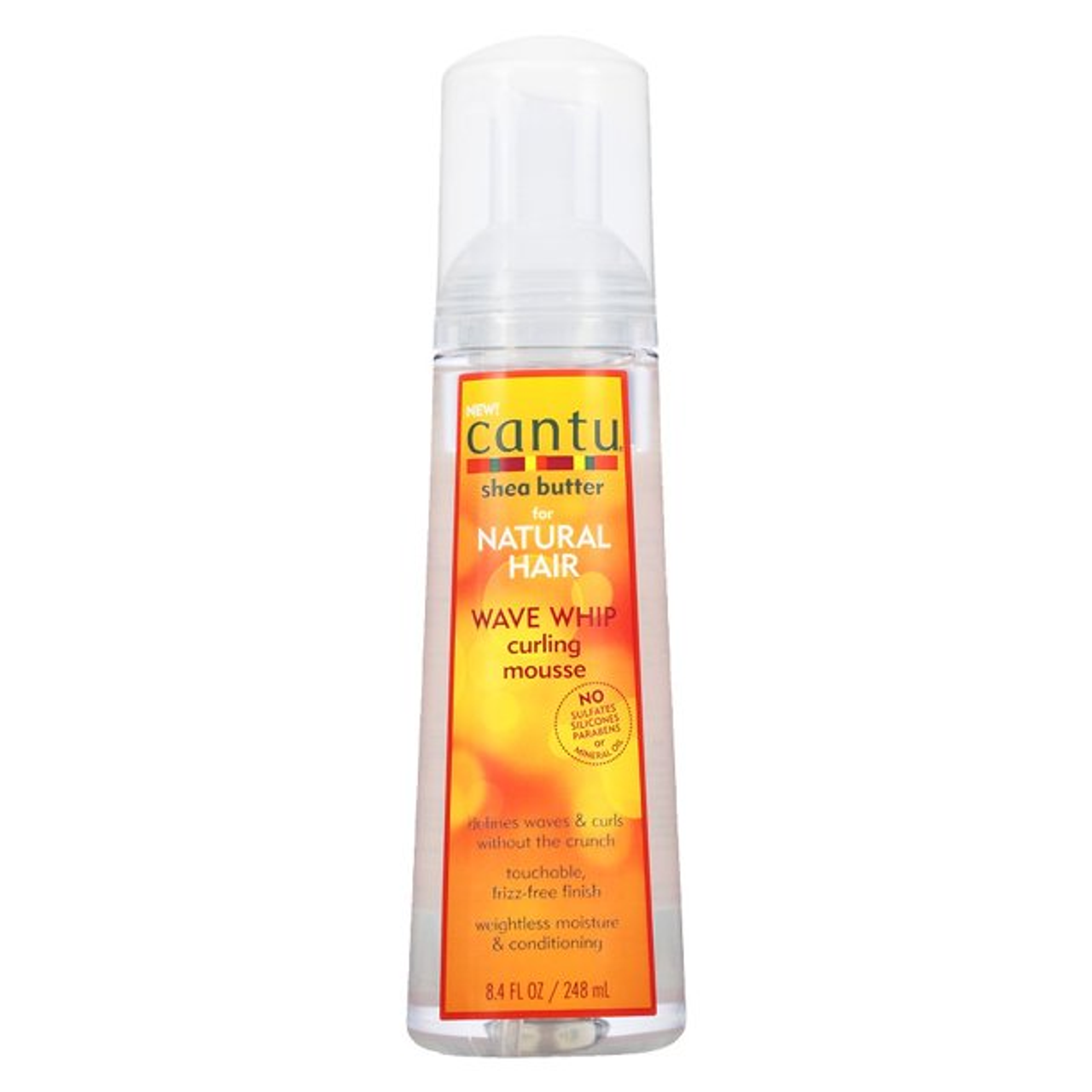 Photo of Cantu Shea Butter For Natural Hair Wave Whip Curling Mousse, 8.4 Fl Oz