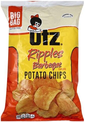 Photo of Utz Ripples Barbeque Potato Chips Big Bag
