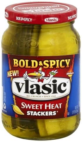 Vlasic, Bold & Spicy Sweet Heat Stackers, Medium, Medium