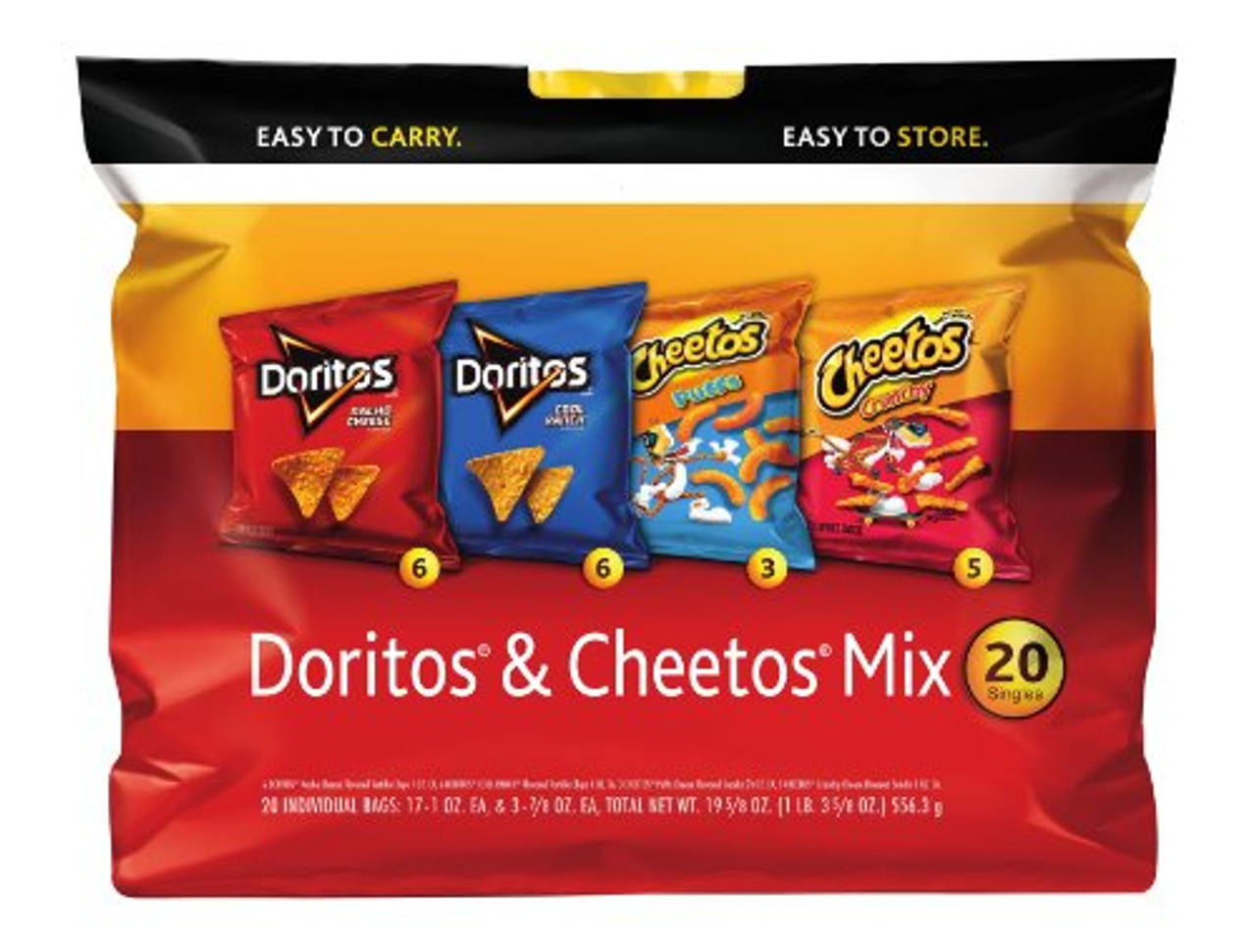 Photo of Frito Lay Doritos & Cheetos Mix Variety Pack