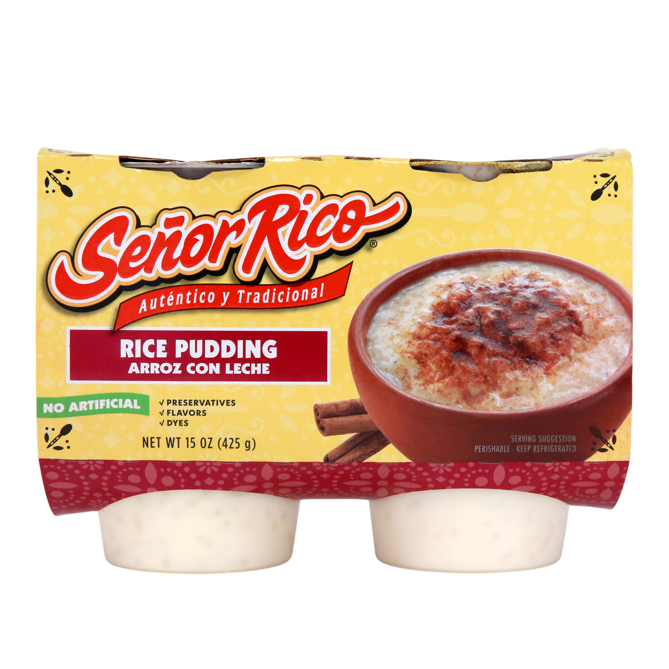 Photo of Senior Rico Senor Rice Pudding - 15oz/4ct