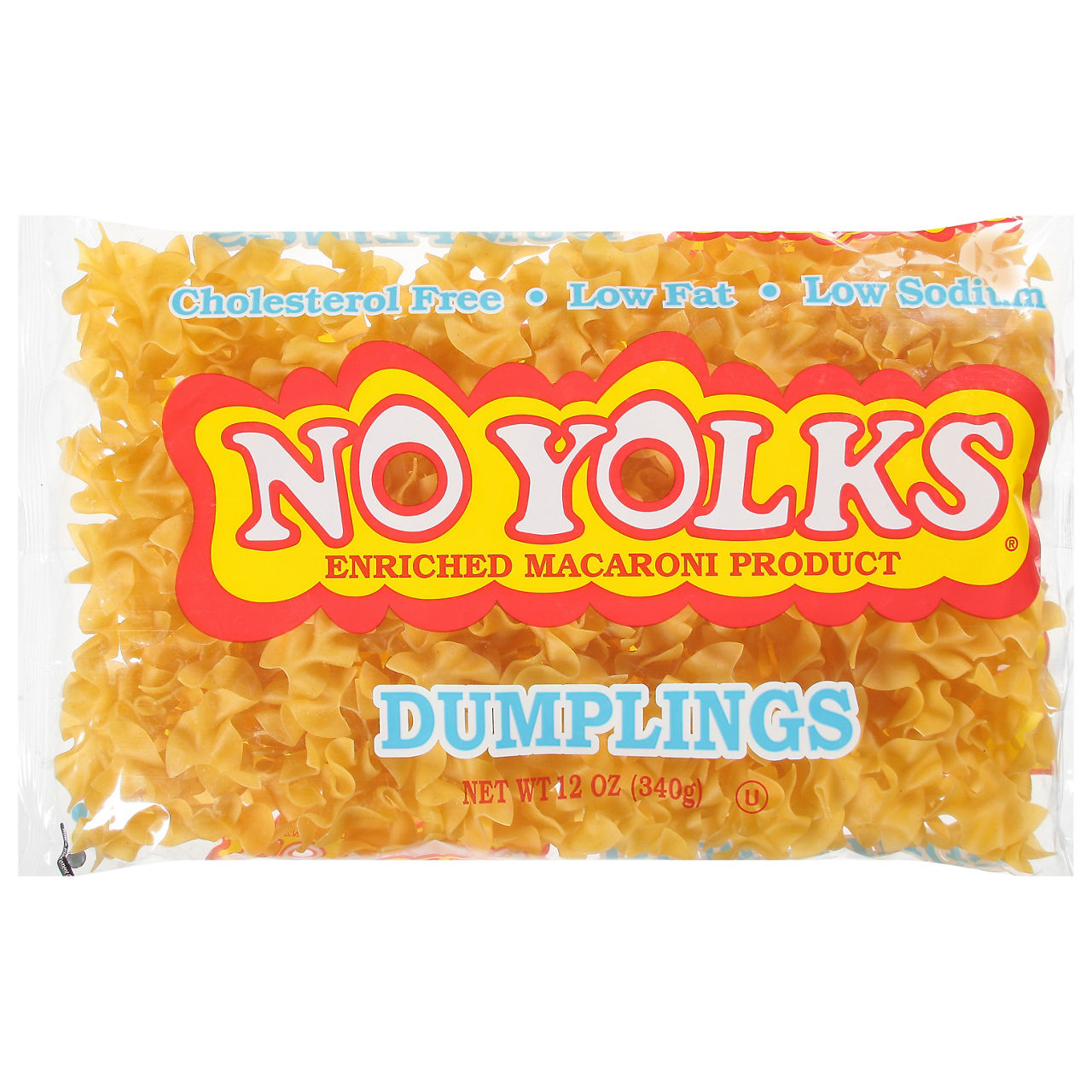 Photo of No Yolks Dumplings Enriched Egg White Pasta - 12 Ounce