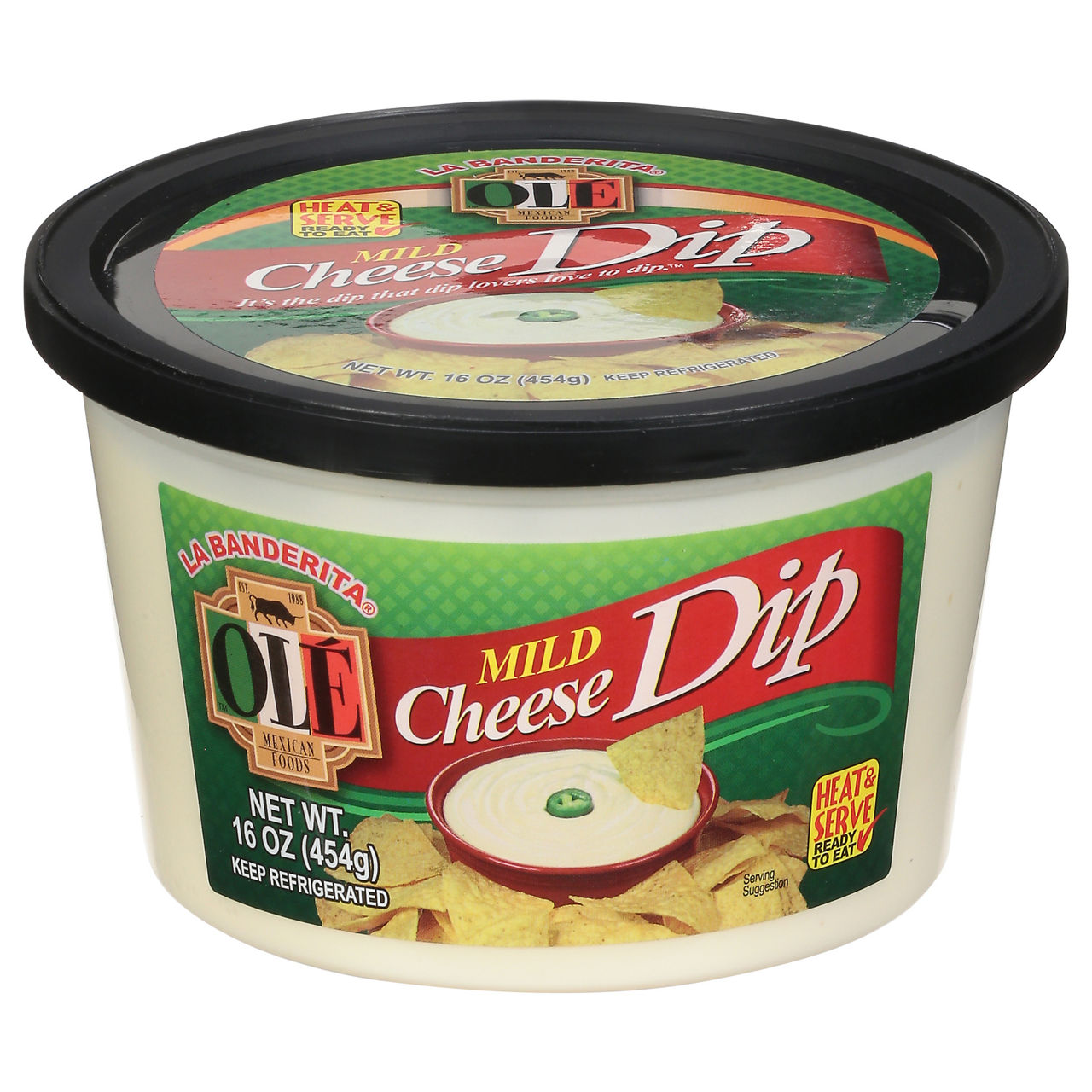 Ole La Banderita Cheese Dip, Mild