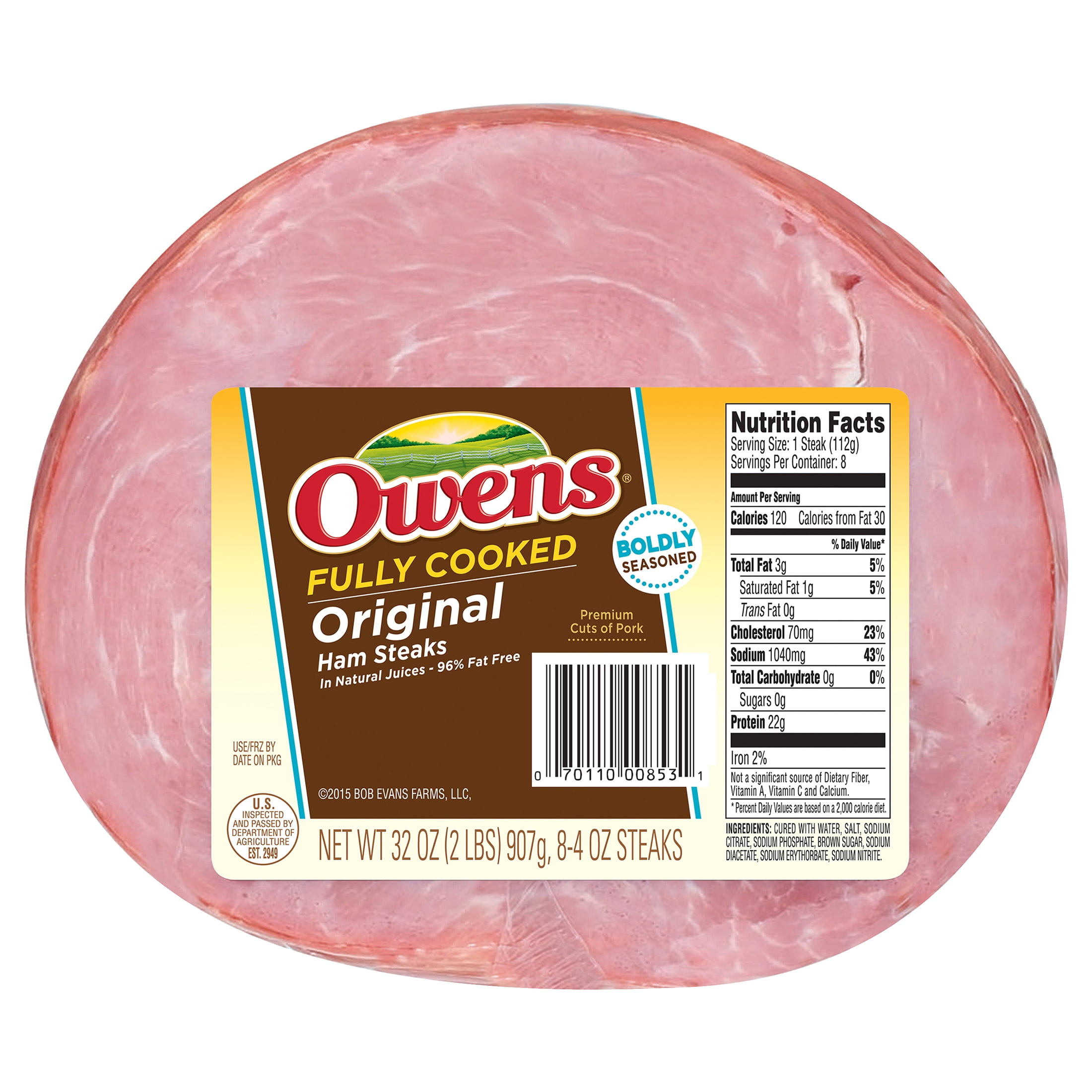 Photo of Owens Original Ham Steaks 32 Oz. Pack
