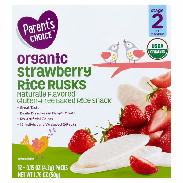 Organic Banana Rice Rusks